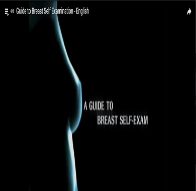A Guide To Breast Self Examination In English